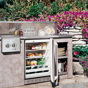Centro de bebidas 155 L Acero Inoxidable Monogram ZDOD240HSS