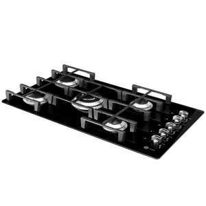 Parrilla de empotre a gas 90 cm Negra GE Profile - PGP9050K0