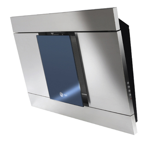 Campana de Pared 80 cm Acero Inoxidable con Cristal en el centro GE Profile - CGP8007U