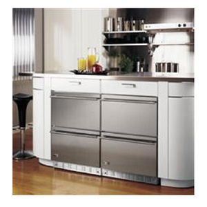 Cajón refrigerante 142 L Acero Inoxidable Monogram ZIDS240HSS
