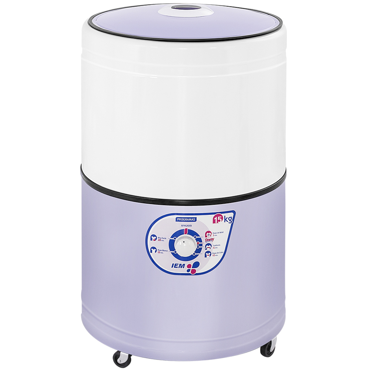 lavadora manual 15 kg lila iem lic15ti1