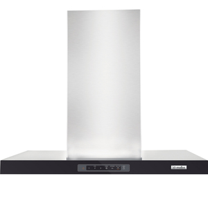 Campana de Pared de 90 cm Cristal Gris Vulcano Io Mabe - IO9019CP5I