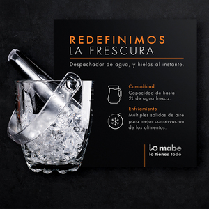Refrigerador Automático 699 L Inoxidable Io Mabe - IDM25ESKCSS