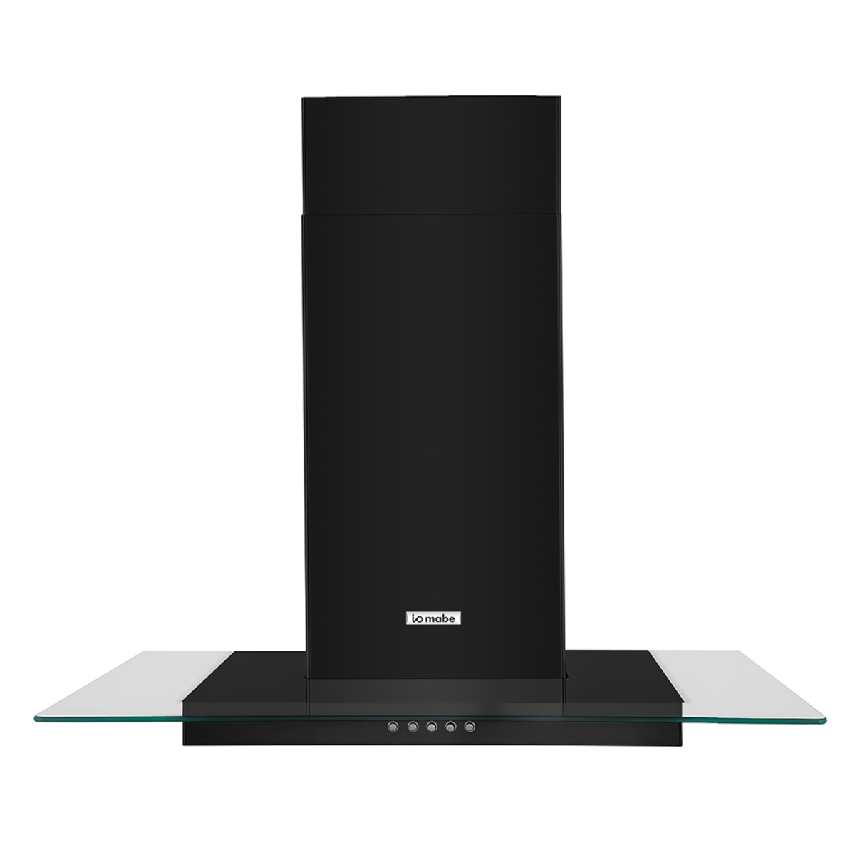 campana decorativa 76 cm black slate io mabe io7618p2ds