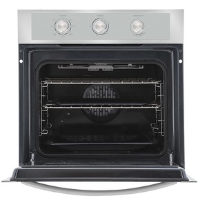 Horno de Empotre 60 cm Eléctrico Acero Inoxidable Vidrio Espejo Io Mabe - IO6056HEWI0