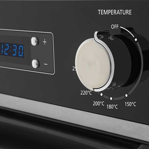 Horno Eléctrico de Empotre 60 cm Negro Inoxidable Io Mabe - IO6032HEWD0