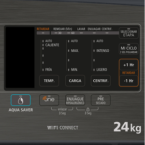 Lavadora Automática 24 kg Diamond Gray Io Mabe - LIH74201WDAB0