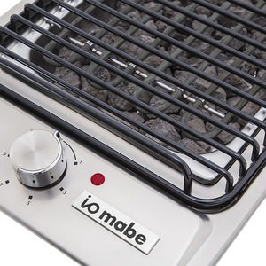 Parrilla empotrable eléctrica 30 cm inoxidable Io mabe-IO313DBBQI0