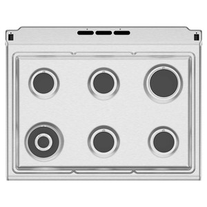 Estufa de Piso 76 cm (30 pulgadas) Inoxidable Mabe - DEM7674CFIX0