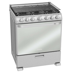 Estufa de Piso 76 cm (30 pulgadas) Inoxidable Mabe - DEM7674CFIX0