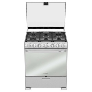 Estufa de Piso 76 cm (30 pulgadas) Inoxidable Mabe - DEM7674CFIX0