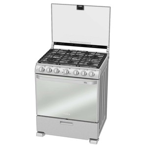 Estufa de Piso 76 cm (30 pulgadas) Inoxidable Mabe - DEM7674CFIX0