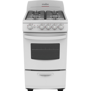 Estufa de piso 51 cm Blanca Mabe - EM5120BB5