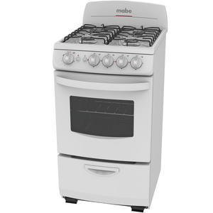 Estufa de piso 51 cm Blanca Mabe - EM5120BB5