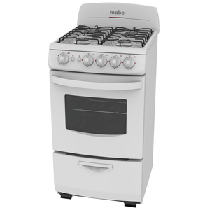 Estufa de piso 51 cm Blanca Mabe - EM5112BB1