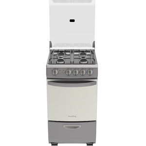 Estufa de piso 51 cm Grafito Mabe - MA05150I5