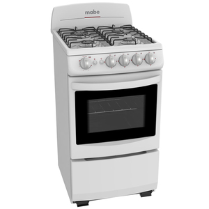 Estufa de piso 51 cm Blanca Mabe - EM5130BB4
