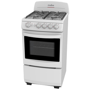 Estufa de piso 51 cm Blanca Mabe - EM5130BB4