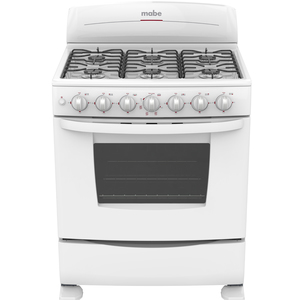 Estufa de piso 76 cm Blanca Mabe - EM7650BB4