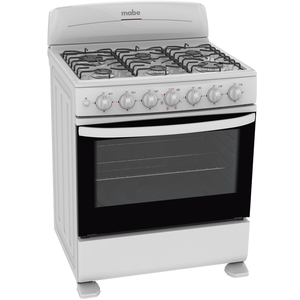 Estufa de piso 76 cm Blanca Mabe - EM7652BB3