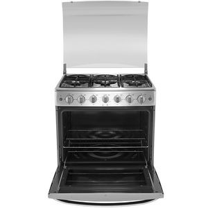 Estufa de piso a gas 76 cm Inoxidable Mabe - XO7665I1