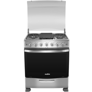 Estufa de piso a gas 76 cm Inoxidable Mabe - XO7665I1