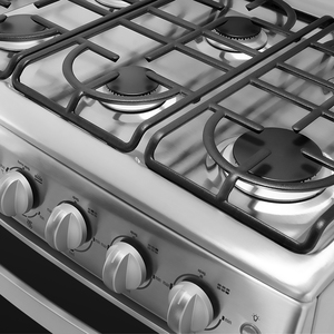 Estufa de piso a gas 76 cm Inoxidable Mabe - XO7665I1