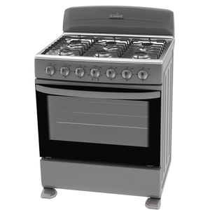 Estufa de piso 76 cm Silver Mabe - MA07600IE0