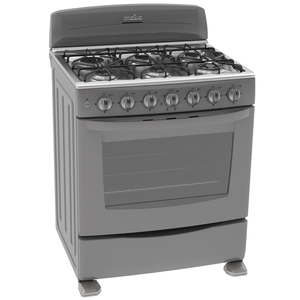 Estufa de piso 76 cm Silver Mabe - MA07638I2
