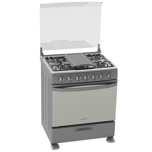 Estufa de piso 76 cm Silver Mabe - MA07687CI3