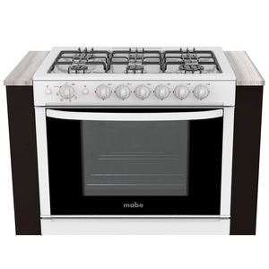 Estufa empotrable 80 cm Blanca Mabe - EMC8013BB2
