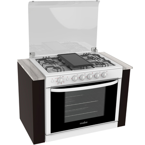 Estufa de empotre 80 cm Blanca Mabe - EMC8022BB2