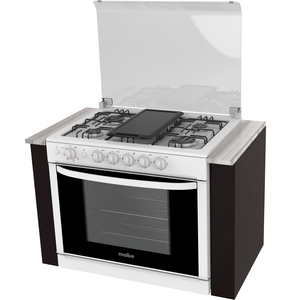 Estufa de empotre 80 cm Blanca Mabe - EMC8022BB2