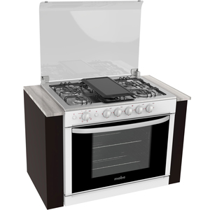 Estufa de empotre 80 cm Blanca Mabe - EMC8027CBC2