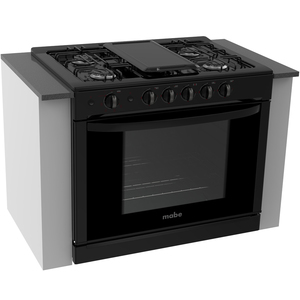 Estufa de empotre 80 cm Negra Mabe - EMC8017NN1