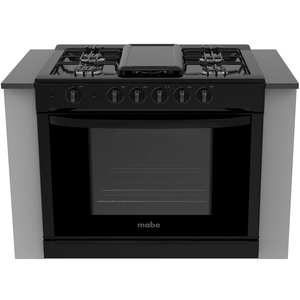 Estufa de empotre 80 cm Negra Mabe - EMC8017NN1