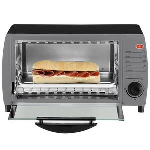 Horno tostador 10 L negro Inoxidable Mabe - HTM10N