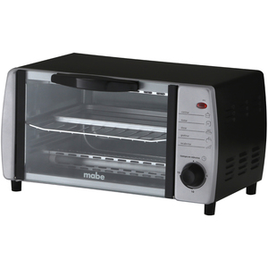 Horno tostador 10 L negro Inoxidable Mabe - HTM10N