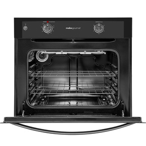 Horno de empotre a gas 80 cm Negro Mabe - HM8015NN0