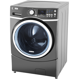 Lavadora carga frontal automática 17 kg Grafito Mabe - WMC1786SXCG
