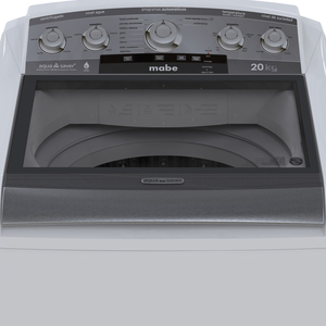 Lavadora Aqua Saver automática 20 kg Blanca Mabe - LMH20589ZWBB0