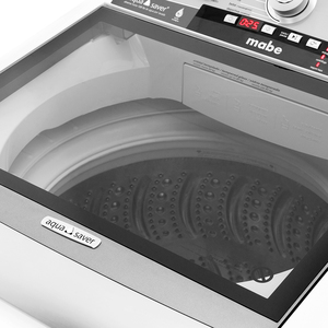 Lavadora Aqua Saver automática 20 kg Blanca Mabe - LMH20589ZWBB0