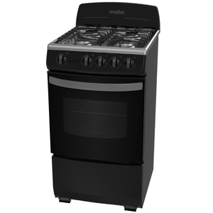 Estufa de piso 51 cm Negra Mabe - EM5113NI0
