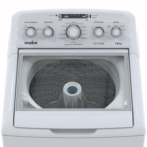 Lavadora Aqua Saver Green automática 18 Kg Blanca Mabe - LMA78115VBAB0