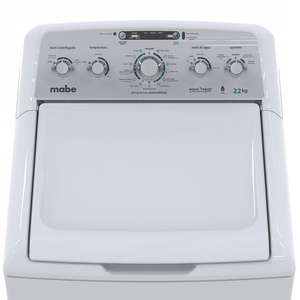 Lavadora Aqua Saver Green automática 22 Kg Blanca Mabe - LMH72205SBAB0