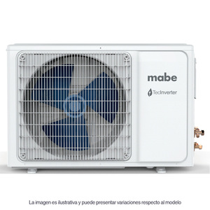 Aire Acondicionado Mini Split Inverter Frío-Calor 220 V 3 Toneladas (36,000 BTU) Blanco Mabe - MMI36HDBWCAAXM8