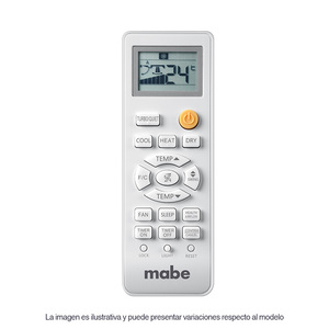 Aire Acondicionado Mini Split Tradicional Solo Frío 220 V 3 Toneladas (36,000 BTU) Blanco Mabe - MMT36CDBWCAAXM8