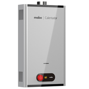 Calentador Instantáneo de Gas Natural 2.5 Servicios 14 L Gris Mabe - CIM142SNA