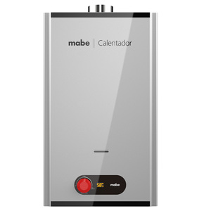 Calentador Instantáneo de Gas Natural 2.5 Servicios 14 L Gris Mabe - CIM142SNA