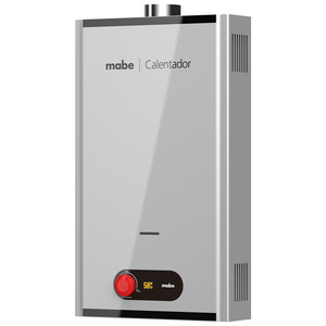 Calentador Instantáneo de Gas Natural 2.5 Servicios 14 L Gris Mabe - CIM142SNA